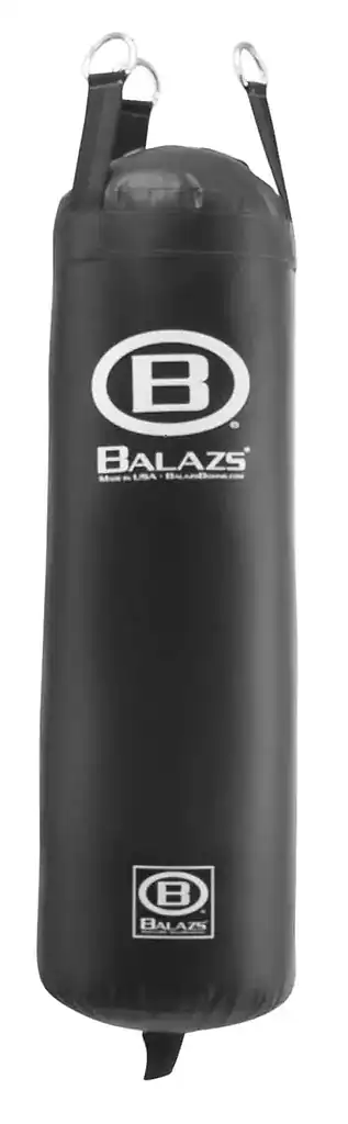 BALAZS® UNFILLED PRO COATED CANVAS BAG - Black, 50 LB