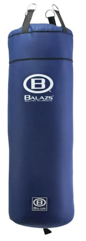 BALAZS® PRO COATED CANVAS BAG - BLUE - 100 LB - BH0251B100 - BALAZS-BH0251B100-PRO-COATED-CANVAS-BAG-BLUE-100-LB