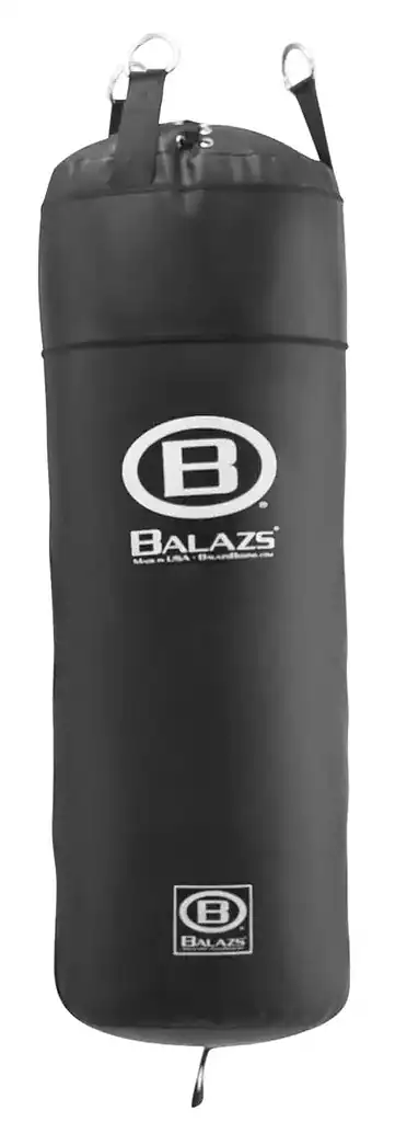 BALAZS® UNFILLED PRO COATED CANVAS BAG - Black, 70 LB