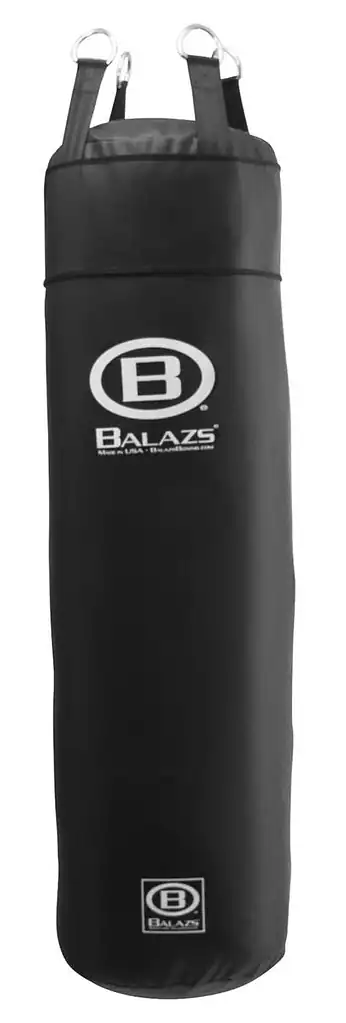 BALAZS® UNFILLED PRO COATED CANVAS BAG - Black, 100 LB
