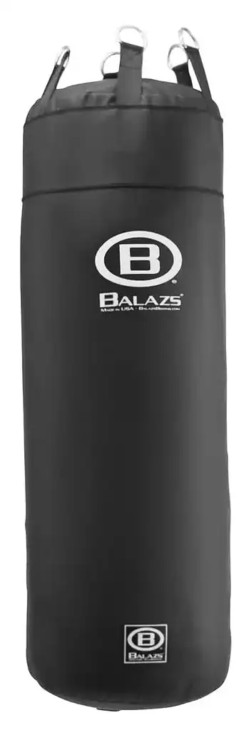 BALAZS® UNFILLED PRO COATED CANVAS BAG - Black, 150 LB