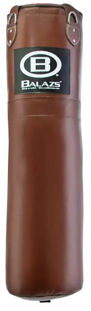 BALAZS® UNFILLED PRO-ELITE LEATHER HEAVY BAG - 100 LB