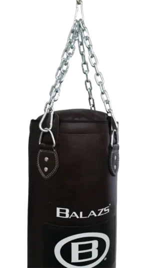 BALAZS® PRO-ELITE LEATHER HEAVY BAG - BH0252 - BALAZS-BH0252-PRO-ELITE-LEATHER-HEAVY-BAG-CHAINS