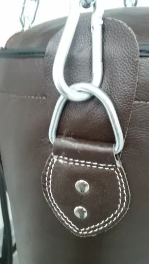 BALAZS® PRO-ELITE LEATHER HEAVY BAG - BH0252 - BALAZS-BH0252-PRO-ELITE-LEATHER-HEAVY-BAG-D-RING
