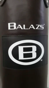 BALAZS® PRO-ELITE LEATHER HEAVY BAG - BH0252 - BALAZS-BH0252-PRO-ELITE-LEATHER-HEAVY-BAG-LARGE-LOGO