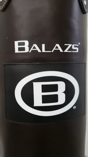 BALAZS® PRO-ELITE LEATHER HEAVY BAG - BH0252 - BALAZS-BH0252-PRO-ELITE-LEATHER-HEAVY-BAG-LARGE-LOGO