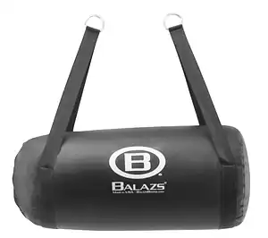 BALAZS® PRO COATED CANVAS UPPERCUT BAG - Black, 50 LB