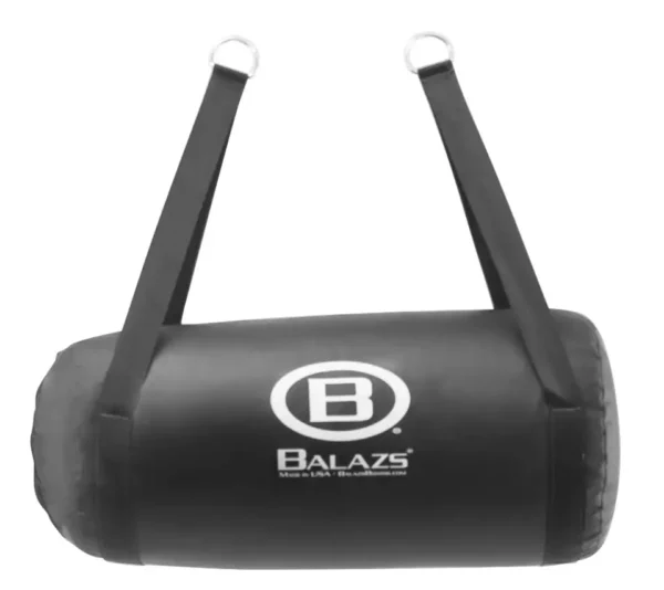 BALAZS® PRO COATED CANVAS UPPERCUT BAG - BH0261 - BALAZS-BH0261-PRO-COATED-CANVAS-UPPERCUT-BAG-BLACK