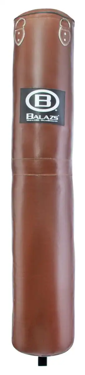 BALAZS® UNFILLED PRO-ELITE LEATHER MUAY THAI HEAVY BAG - 100 LB