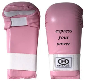 BALAZS® OPEN HAND PUNCH GLOVES - GP0201 - BALAZS-GP0202P-EXPRESS-YOUR-POWER-PINK-OPEN-HAND-PUNCH-GLOVES-ONE-SIZE-FRONT