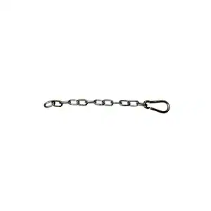HEAVY DUTY CHAIN SEGMENT (12) WITH LARGE SNAP HOOK (1) - MA4687 - BALAZS-MA4687-HEAVY-DUTY-CHAIN-SEGMENT-12-INCH-WITH-LARGE-SNAP-HOOK