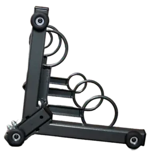 MEDICINE BALL RACK - 6 BALL RACK - MO0362 - BALAZS-MO0362-MEDICINE-BALL-RACK-6-BALL-RACK-E