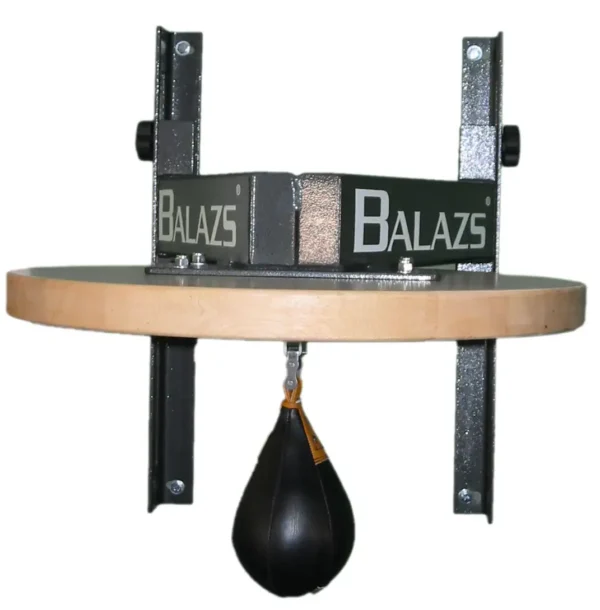SPEED BAG PLATFORM - 12 INCH ADJUSTABLE - MS0197 - BALAZS-MS0197-24-SPEED-BAG-PLATFORM-12-ADJUSTABLE-WITH-24-DRUM-FRONT