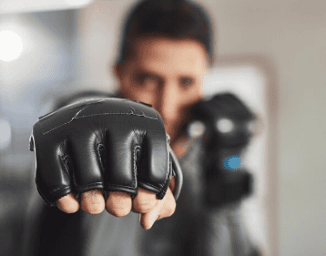 standard boxing glove weight