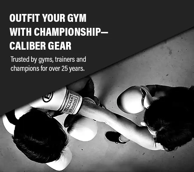 Athletes training on Balazs commercial boxing equipment