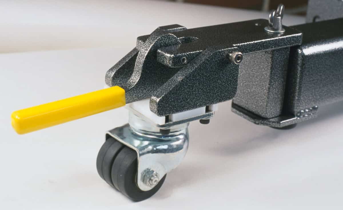 Balazs UBS wheel assembly with yellow cam lever