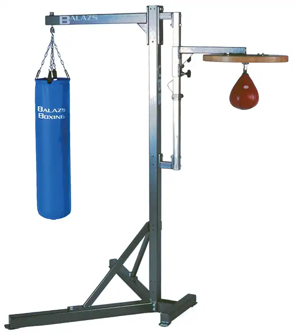 2-24 Universal Boxing Stand - Dual Station, 24″ Drum - UBS2-24 - BALAZS-UBS2-24-UNIVERSAL-BOXING-STAND-(UBS)-HEAVY-BAG-&-SPEED-BAG-PLATFORM-W-24-DRUM