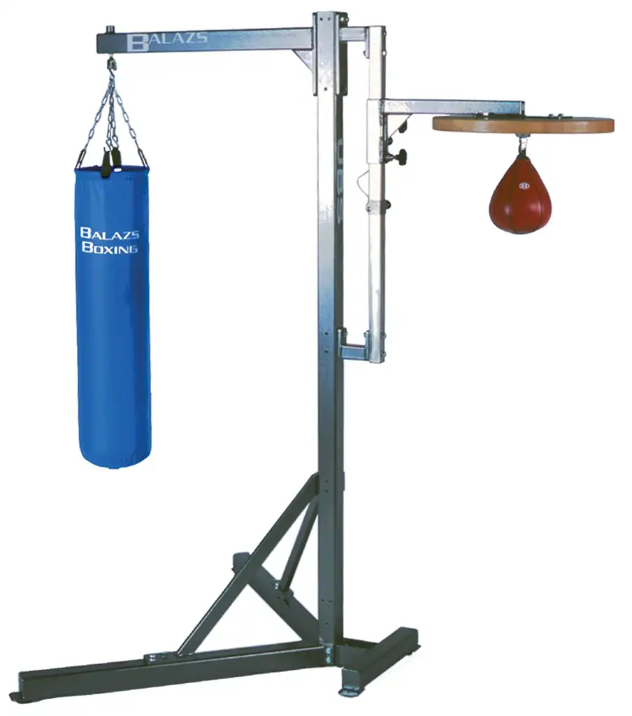 2-24 Universal Boxing Stand - Dual Station, 24″ Drum - UBS2-24 - BALAZS-UBS2-24-UNIVERSAL-BOXING-STAND-(UBS)-HEAVY-BAG-&-SPEED-BAG-PLATFORM-W-24-DRUM