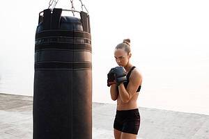 freestanding punching bag