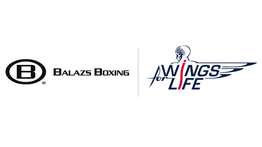 Balazs Boxing Donates to Wings for Life